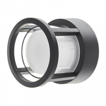 Corp de iluminat pentru exterior aparent rotund led 6W negru antracit 110x100mm EL2113BK/6W 