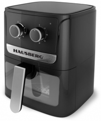 Friteuza cu aer cald HB-2340 putere 1300-1500 W capacitate 5l termostat reglabil Negru
