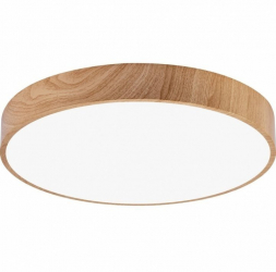 Plafoniera led lemn rotunda 36W BR-BH16-04187 Braytron smartsistem 