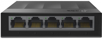 Switch desktop LiteWave 5 porturi Gigabit negru Tp-Link LS1005G 