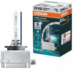 Bec D1S OSRAM 66140CBN 12/24V 35W COOL BLUE INTENSE NextGen cu pana 150 mai multa lumina albastru Pk32d-2 Omologare ECE pana la 