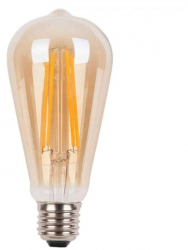 Bec decorativ cu filament led 6W dimabil st64 2200k lumina calda E27 BR-BB46-60620 Braytron 