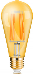 Bec led decorativ cu filament led 4W st64 2200k lumina calda 360lm E27 BR-BB46-00420 Braytron 