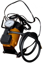 Compresor auto Carpoint &39 &39 BIG&39 &39 12V 100psi/7bar max 14A 35l/m cu manometru si adaptori 