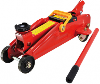 Cric hidraulic tip crocodil Automax 2000 kg pe rotile ridicare pana la 325mm 2 roti pivotante 