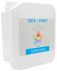 Gel dezinfectant maini DEX FAST 5 litri 