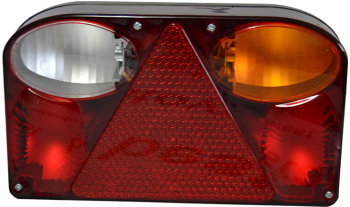 Lampa auto BestAutoVest pentru remorca partea dreapta cu mers inapoi 12/24V 240x137x55mm 1 buc. 