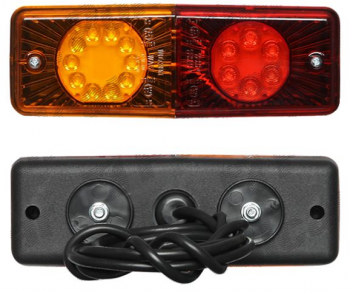 Lampa auto BestAutoVest pentru remorca partea Dreapta/ Stanga led 12/24V 200x70x40mm fara lampa numar 1 buc. 