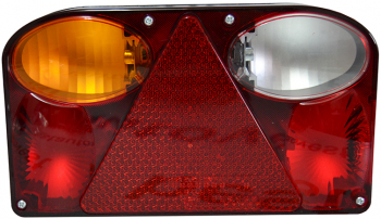 Lampa auto BestAutoVest pentru remorca partea stanga cu mers inapoi 12/24V 240x137x55mm 1 buc. 