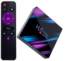 Mini PC TV Box H96 Max Android 9.0 UltraHD 4K 60fps 4GB RAM 32GB ROM 5G WiFi Bluetooth 4.1 Cu IPTV 