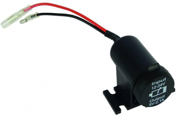 Priza auto suplimentara pentru 12V &ndash 24V cu 2 porturi USB 