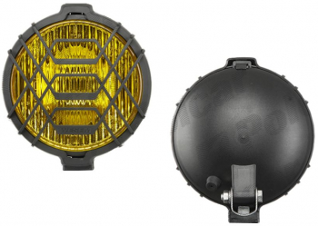 Proiector auto Wesem 12/24V rotund bec H3 164x78mm cu lumina de ceata partea dreapta/stanga sticla galbena 1 buc . 