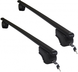Set bare transversale portbagaj din otel marca Twinny Load TL S01 kit complet cu bare suporti si antifurt cu cheie 