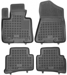 Set covorase auto din cauciuc Tucson Tl 09.2015- Kia Sportage Ql 09.2015- negru polietilena PE 4 bucati 