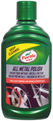 Solutie polisat elemente metalice crom aluminiu inox cupru alama Turtle Wax All Metal Polish 300ml 