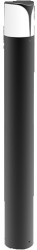Stalp de iluminat pentru gradina 1xE27 ip44 tip bolard pitic 800x90mm BR-BG43-04302 Milano 800 Braytron 