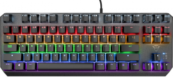 Tastatura Gaming Trust GXT 834 Callaz RGB TKL Gaote Outemu Red Switch Mecanica 