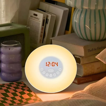 Ceas Desteptator Mindblower Zori de zi cu lumina radio si bluetooth 