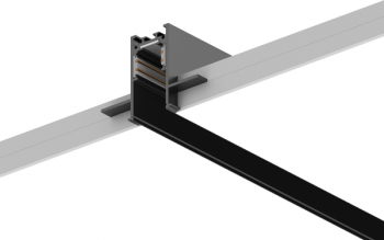 Sina magnetica pentru rigips 1m/buc 27.6× 52.5mm negru BR-BY41-00111 Braytron smartsystem 