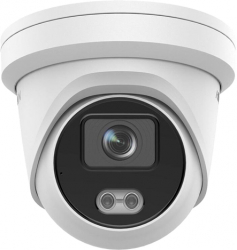 Camera IP ColorVu 4.0 MP lentila 2.8mm lumina alba 30m Audio - HIKVISION DS-2CD2347G2-L-2.8mm 