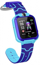 Ceas inteligent XO-H10 pentru copii cu urmarire GPS si apeluri albastru 