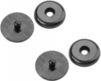 Clipsuri blocare catarama centura siguranta universal 16 mm negru - 2 buc aditivi auto