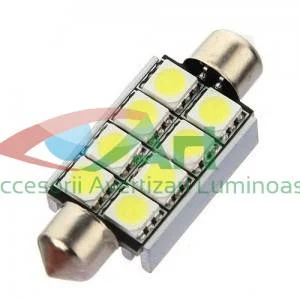 Led auto Canbus sofit 44 mm 8 SMD 