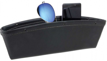 Organizator scaun auto pentru diverse intre bancheta si consola universal negru 