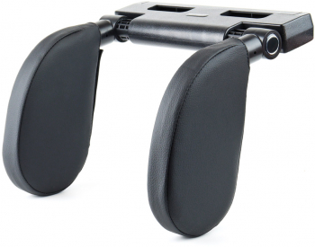 Perna de dormit auto copii adulti ABS negru 32x23x3 cm 
