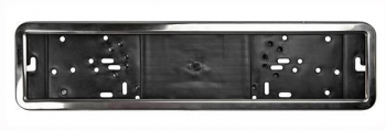 Suport numar auto/inmatriculare inox universal