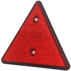 Triunghi rosu reflector cu E mark