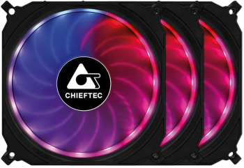 Kit Ventilatoare Chieftec Tornado RGB Three Fan cf-3012-rgb 