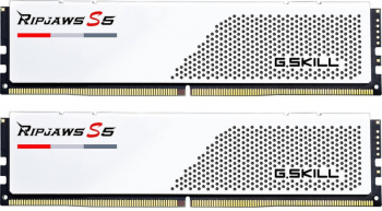 Kit Memorie G.Skill Ripjaws S5 White 64GB 2x32GB DDR5 5600MHz CL36 Dual Channel Kit F5-5600J3636D32GX2-RS5W 