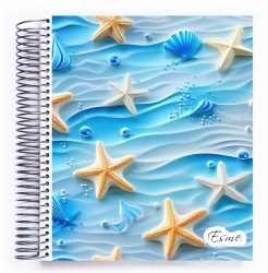 Agenda datata Interior Multicolor 200 pagini Hartie 120g/mp Spirala Metalica Continua Planner pentru Motivatie si Productivitate AGE04 