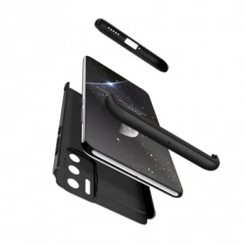Husa + Folie Huawei P40 360 Grade Antisoc Fata Spate Negru GKK 
