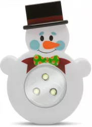 Lampa de veghe cu buton model & Om de zapada& 