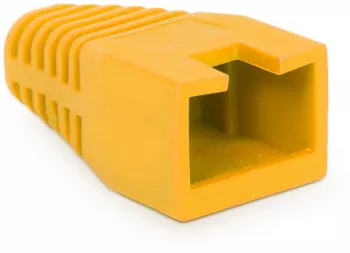 Globiz - Protector de cablu 8P8C - Galben - 100 buc./pachet 