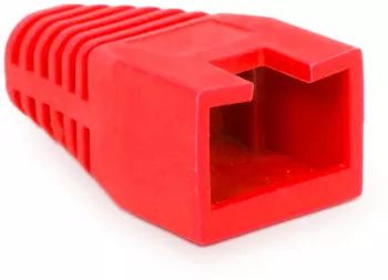 Globiz - Protector de cablu 8P8C - Rosu - 100 buc./pachet 