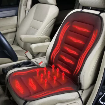 Husa scaun auto incalzita - cu priza pentru bricheta 