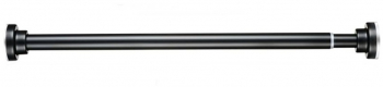 Bara telescopica pentru perdea 85-140 cm M negru SCL01 
