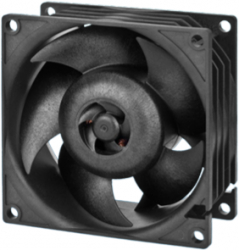 Ventilator / radiator Arctic S8038-7K Black PWM 80mm 