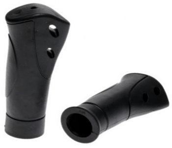 Set 2 mansoane bicicleta Rival Store negru 120/93mm 