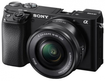 Aparat foto Mirrorless Sony Alpha A6100 CMOS Exmor 24.2MP 4K Wi-FI Bluetooth + Obiectiv 16-50mm 