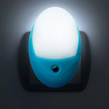 Lumina de veghe cu senzor - 240 V - albastru 