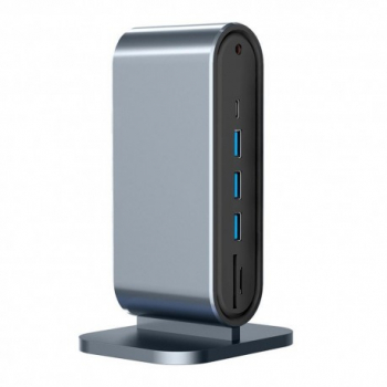 Statie de andocare multifunctionala 12 in 1 Techstar® CYC12IN1B HDMI 4K 1 x USB 3.0 3 X USB 2.0 LAN RJ45 