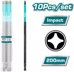Total - Set 10 Biti De Impact Ph2x200mm