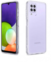 Husa de protectie Samsung Soft Clear pentru Galaxy A22 LTE Transparent