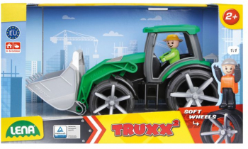 LENA TRUXX 2 - TRACTOR CU CUPA SI FIGURINA - 37 CM - 4517 