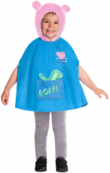 Costum Peppa Pig George Cape Copii 2-3 ani 