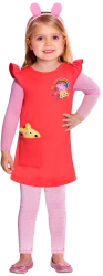 Costum Peppa Pig Peppas Dress Pentru copii 2-3 ani 